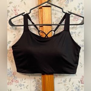 Nike Sz XL Athletic Bra Criss Cross Back